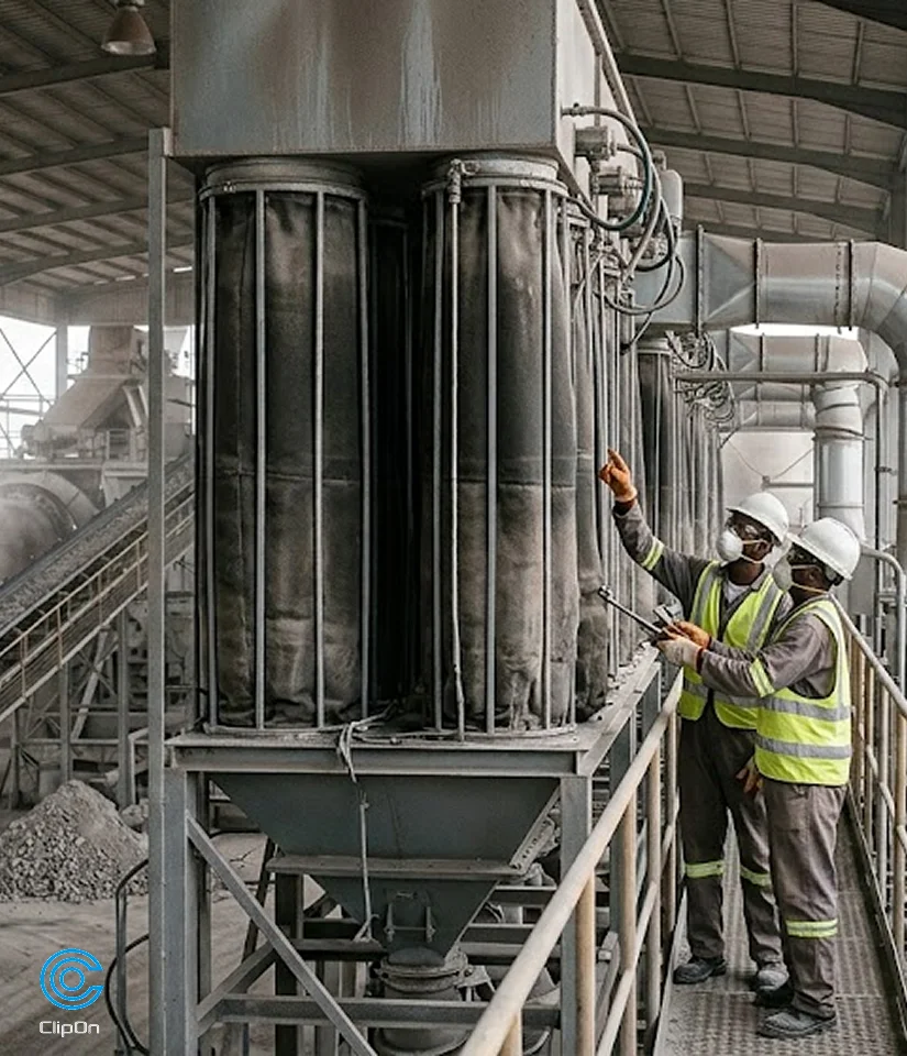 Industrial filter bags ClipOn