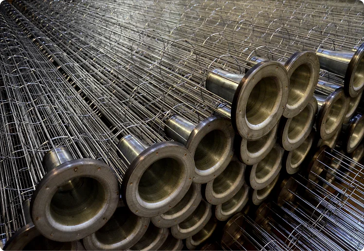 ClipOn filter cages